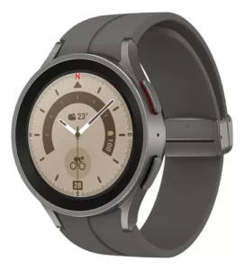 Smartwatch Samsung Galaxy Watch 5 Pro 45mm Super Amoled Gris Color del bisel Transparente