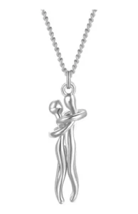 Collar De Abrazo Eterno En Plata 925